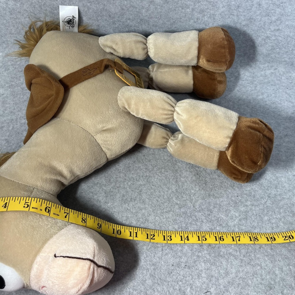 Disney Pixar Toy Story‎ Bullseye Plush Horse 18 inch Stuffed Animal Saddle Beige - Picture 12 of 12